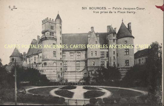 Cartes postales anciennes > CARTES POSTALES > carte postale ancienne > cartes-postales-ancienne.com Centre val de loire  Cher Bourges