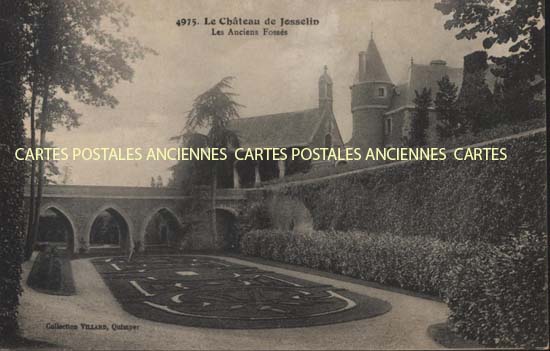 Cartes postales anciennes > CARTES POSTALES > carte postale ancienne > cartes-postales-ancienne.com Bretagne Morbihan Josselin