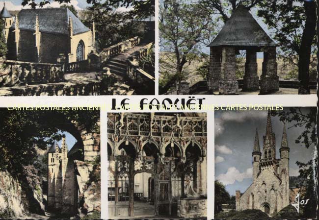 Cartes postales anciennes > CARTES POSTALES > carte postale ancienne > cartes-postales-ancienne.com Bretagne Le Faouet