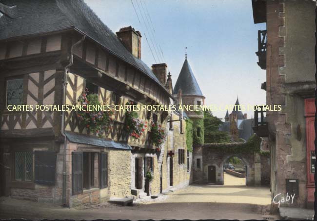 Cartes postales anciennes > CARTES POSTALES > carte postale ancienne > cartes-postales-ancienne.com Bretagne Josselin