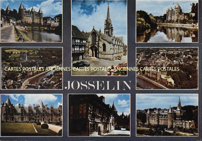 Cartes postales anciennes > CARTES POSTALES > carte postale ancienne > cartes-postales-ancienne.com Bretagne Josselin