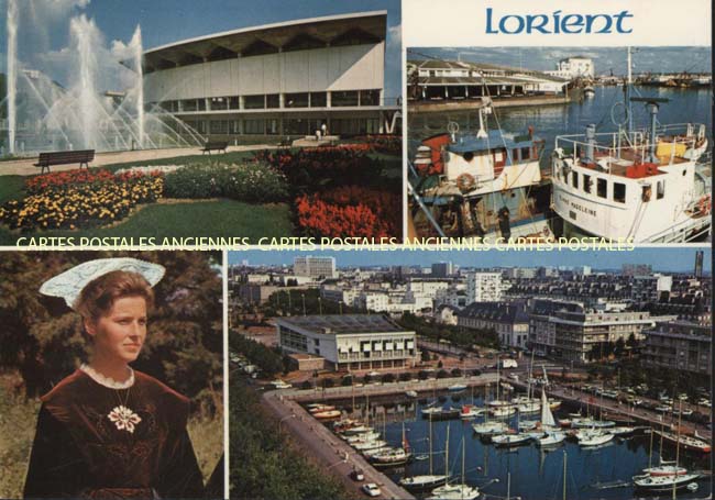 Cartes postales anciennes > CARTES POSTALES > carte postale ancienne > cartes-postales-ancienne.com Bretagne Morbihan Lorient