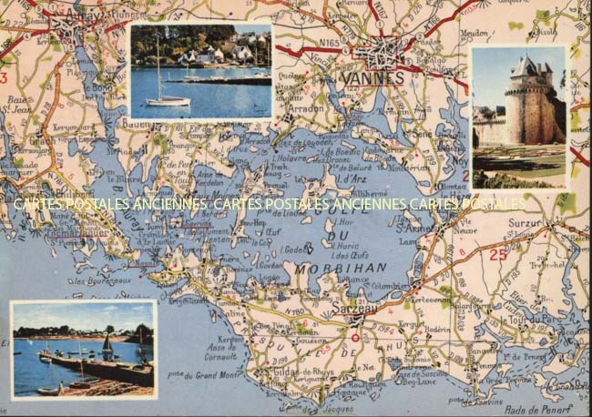 Cartes postales anciennes > CARTES POSTALES > carte postale ancienne > cartes-postales-ancienne.com Bretagne Vannes