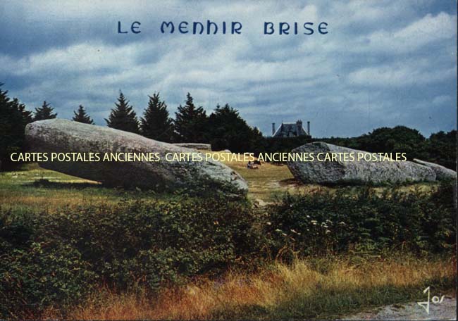 Cartes postales anciennes > CARTES POSTALES > carte postale ancienne > cartes-postales-ancienne.com Bretagne Morbihan Locmariaquer