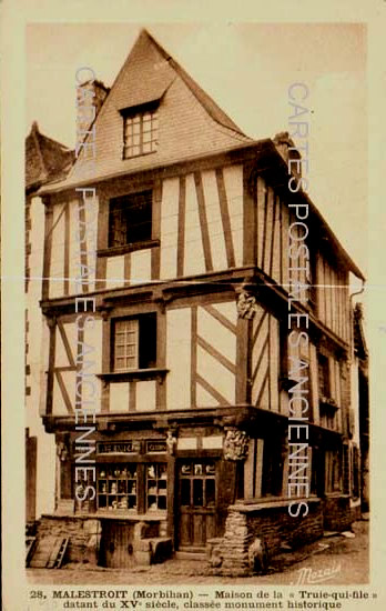 Cartes postales anciennes > CARTES POSTALES > carte postale ancienne > cartes-postales-ancienne.com Bretagne Malestroit