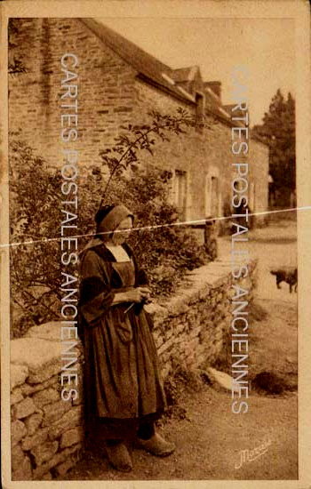 Cartes postales anciennes > CARTES POSTALES > carte postale ancienne > cartes-postales-ancienne.com Bretagne Morbihan Baud