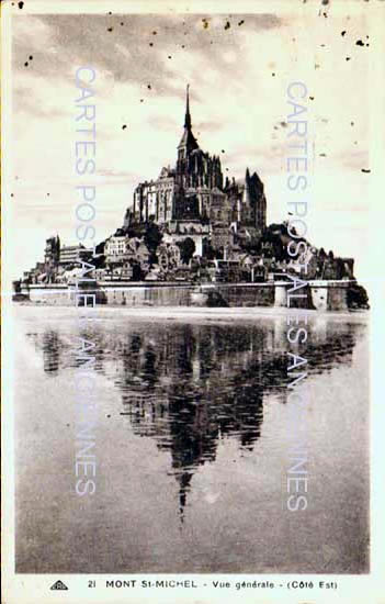 Cartes postales anciennes > CARTES POSTALES > carte postale ancienne > cartes-postales-ancienne.com Normandie Manche Le Mont Saint Michel