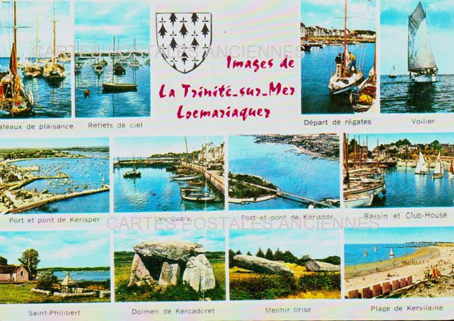 Cartes postales anciennes > CARTES POSTALES > carte postale ancienne > cartes-postales-ancienne.com Bretagne Morbihan La Trinite Sur Mer