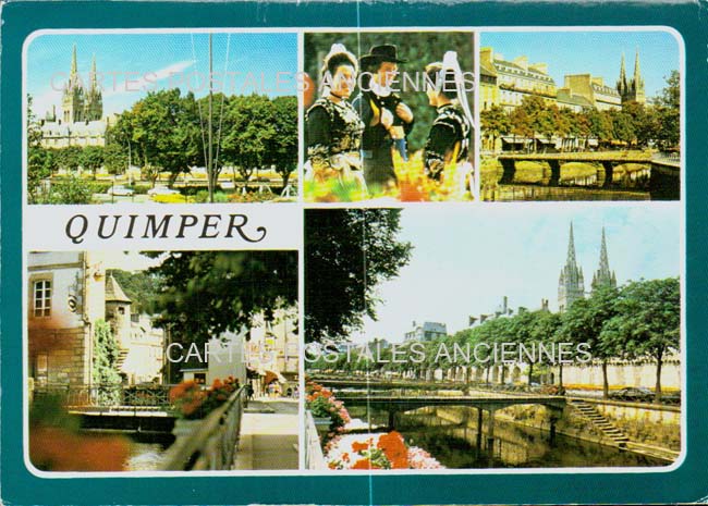 Cartes postales anciennes > CARTES POSTALES > carte postale ancienne > cartes-postales-ancienne.com Bretagne Quimper