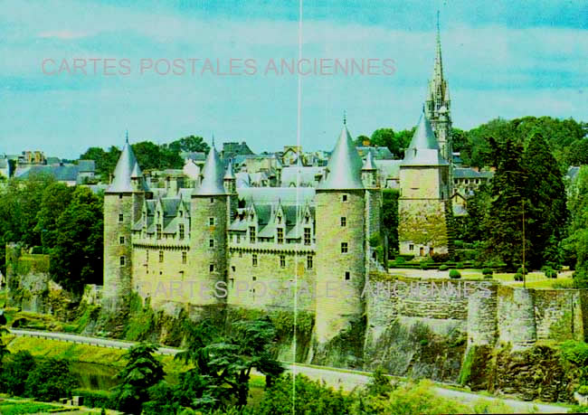 Cartes postales anciennes > CARTES POSTALES > carte postale ancienne > cartes-postales-ancienne.com Bretagne Josselin