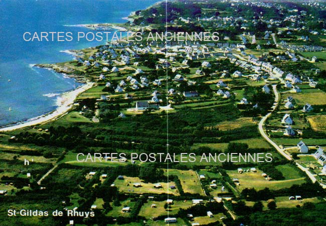 Cartes postales anciennes > CARTES POSTALES > carte postale ancienne > cartes-postales-ancienne.com Bretagne Morbihan Saint Gildas De Rhuys