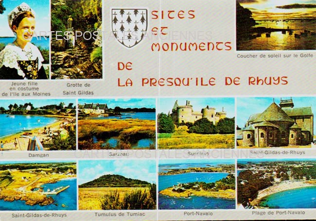 Cartes postales anciennes > CARTES POSTALES > carte postale ancienne > cartes-postales-ancienne.com Bretagne Saint Gildas De Rhuys