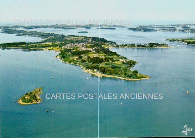 Cartes postales anciennes > CARTES POSTALES > carte postale ancienne > cartes-postales-ancienne.com Bretagne Ile Aux Moines