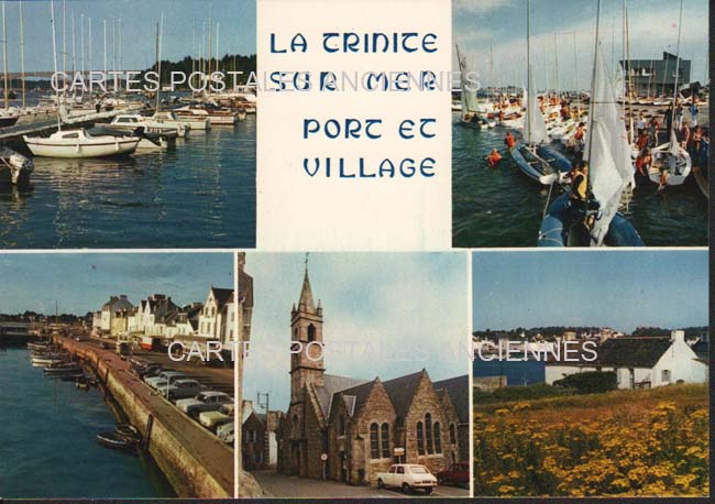 Cartes postales anciennes > CARTES POSTALES > carte postale ancienne > cartes-postales-ancienne.com Bretagne Morbihan La Trinite Sur Mer