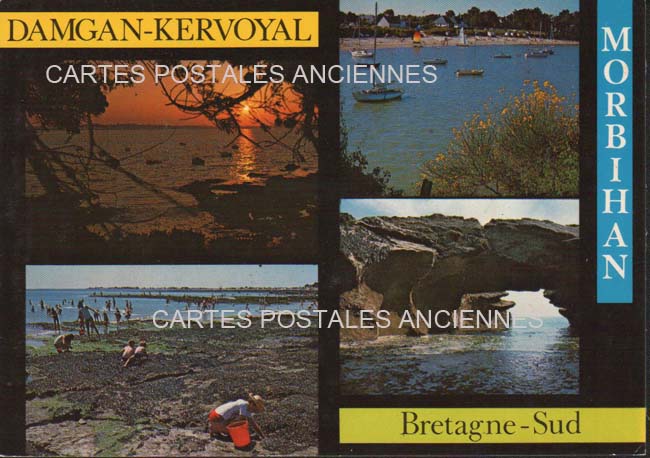 Cartes postales anciennes > CARTES POSTALES > carte postale ancienne > cartes-postales-ancienne.com Bretagne Morbihan Damgan