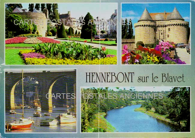 Cartes postales anciennes > CARTES POSTALES > carte postale ancienne > cartes-postales-ancienne.com Bretagne Morbihan Hennebont