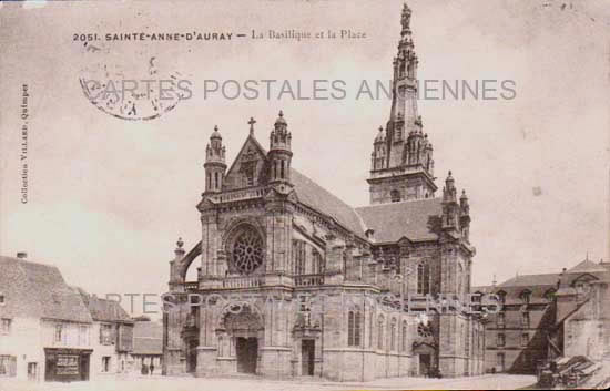 Cartes postales anciennes > CARTES POSTALES > carte postale ancienne > cartes-postales-ancienne.com Bretagne Morbihan Sainte Anne d'Auray