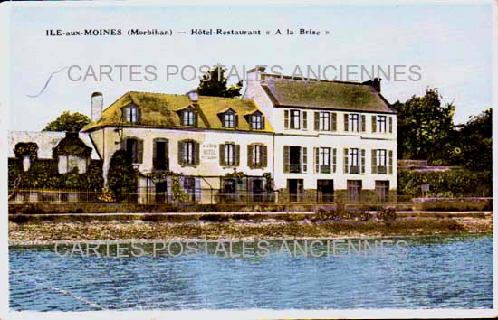 Cartes postales anciennes > CARTES POSTALES > carte postale ancienne > cartes-postales-ancienne.com Bretagne Morbihan Ile Aux Moines
