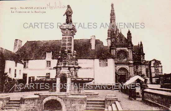 Cartes postales anciennes > CARTES POSTALES > carte postale ancienne > cartes-postales-ancienne.com Bretagne Morbihan Sainte Anne d'Auray