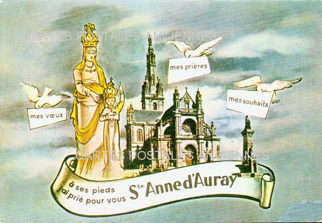 Cartes postales anciennes > CARTES POSTALES > carte postale ancienne > cartes-postales-ancienne.com Bretagne Sainte Anne d'Auray