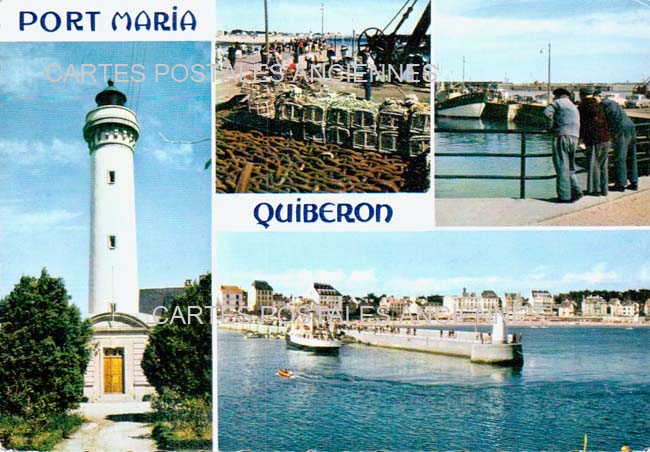 Cartes postales anciennes > CARTES POSTALES > carte postale ancienne > cartes-postales-ancienne.com Bretagne Morbihan Quiberon