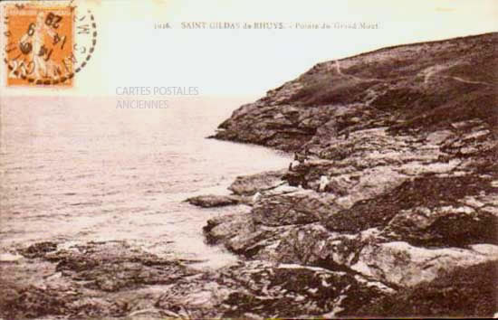 Cartes postales anciennes > CARTES POSTALES > carte postale ancienne > cartes-postales-ancienne.com Bretagne Morbihan Saint Gildas De Rhuys