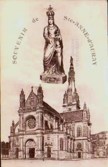 Cartes postales anciennes > CARTES POSTALES > carte postale ancienne > cartes-postales-ancienne.com Bretagne Sainte Anne d'Auray