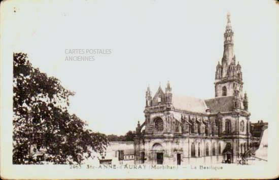 Cartes postales anciennes > CARTES POSTALES > carte postale ancienne > cartes-postales-ancienne.com Bretagne Morbihan Sainte Anne d'Auray