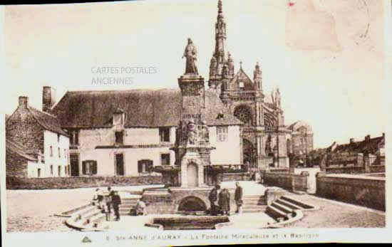 Cartes postales anciennes > CARTES POSTALES > carte postale ancienne > cartes-postales-ancienne.com Bretagne Morbihan Sainte Anne d'Auray