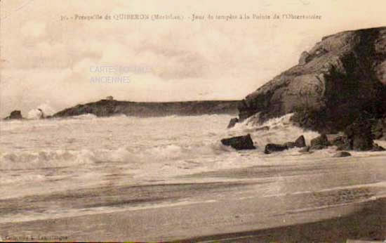 Cartes postales anciennes > CARTES POSTALES > carte postale ancienne > cartes-postales-ancienne.com Bretagne Morbihan Quiberon