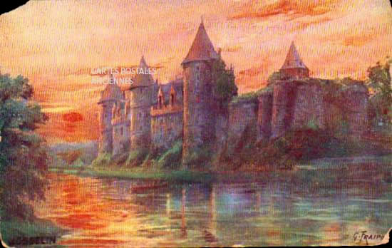 Cartes postales anciennes > CARTES POSTALES > carte postale ancienne > cartes-postales-ancienne.com Bretagne Josselin
