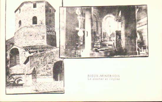 Cartes postales anciennes > CARTES POSTALES > carte postale ancienne > cartes-postales-ancienne.com Aude  Rieux Minervois