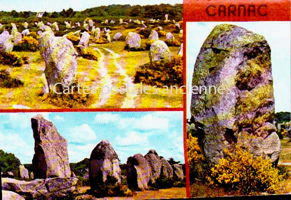 Cartes postales anciennes > CARTES POSTALES > carte postale ancienne > cartes-postales-ancienne.com Morbihan 56 Carnac