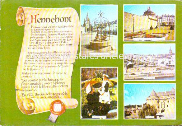 Cartes postales anciennes > CARTES POSTALES > carte postale ancienne > cartes-postales-ancienne.com Bretagne Morbihan Hennebont
