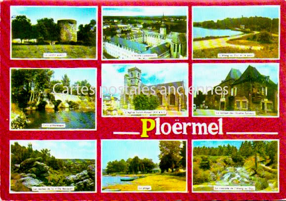 Cartes postales anciennes > CARTES POSTALES > carte postale ancienne > cartes-postales-ancienne.com Bretagne Morbihan Ploermel