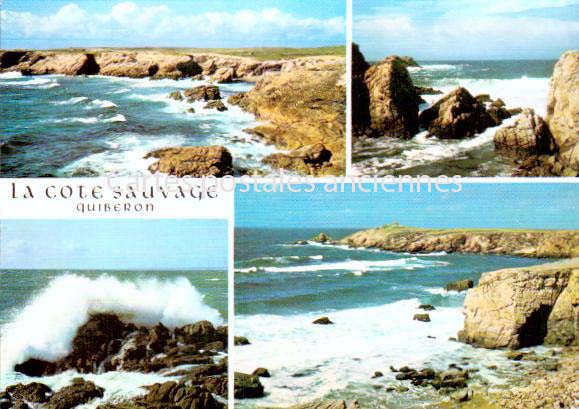 Cartes postales anciennes > CARTES POSTALES > carte postale ancienne > cartes-postales-ancienne.com Bretagne Morbihan Quiberon