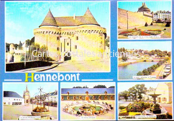 Cartes postales anciennes > CARTES POSTALES > carte postale ancienne > cartes-postales-ancienne.com Bretagne Morbihan Hennebont