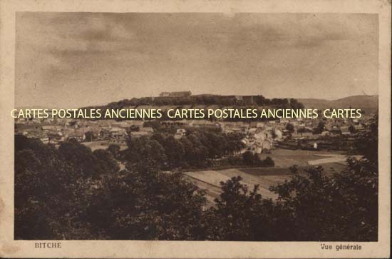 Cartes postales anciennes > CARTES POSTALES > carte postale ancienne > cartes-postales-ancienne.com Grand est Moselle Bitche