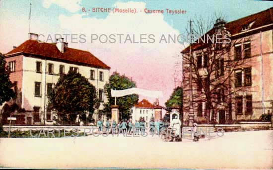 Cartes postales anciennes > CARTES POSTALES > carte postale ancienne > cartes-postales-ancienne.com Grand est Moselle Bitche