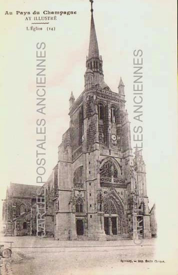 Cartes postales anciennes > CARTES POSTALES > carte postale ancienne > cartes-postales-ancienne.com Grand est Marne Ay