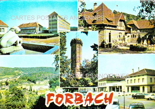 Cartes postales anciennes > CARTES POSTALES > carte postale ancienne > cartes-postales-ancienne.com Grand est Moselle Forbach