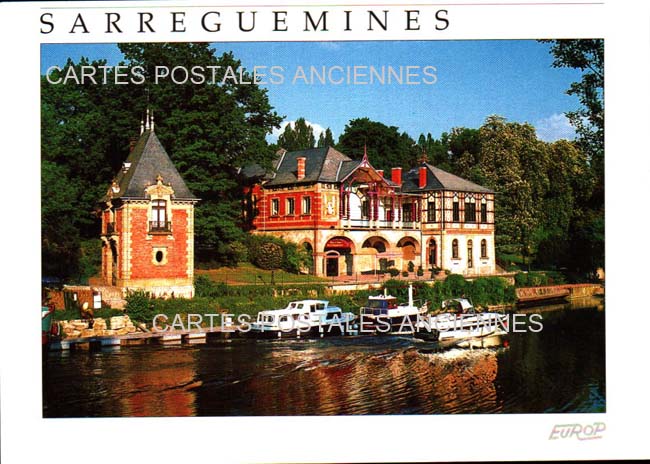 Cartes postales anciennes > CARTES POSTALES > carte postale ancienne > cartes-postales-ancienne.com Grand est Moselle Sarreguemines