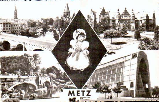 Cartes postales anciennes > CARTES POSTALES > carte postale ancienne > cartes-postales-ancienne.com Grand est Metz