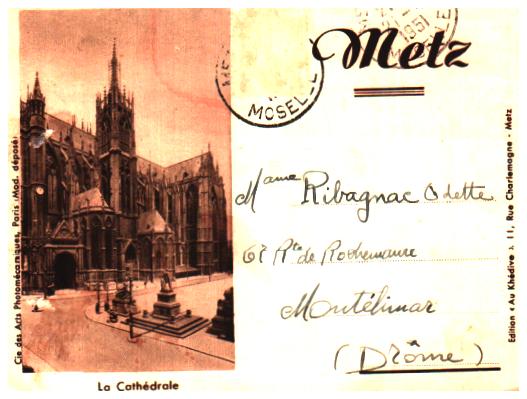 Cartes postales anciennes > CARTES POSTALES > carte postale ancienne > cartes-postales-ancienne.com Grand est Moselle Metz