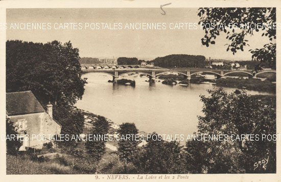 Cartes postales anciennes > CARTES POSTALES > carte postale ancienne > cartes-postales-ancienne.com Bourgogne franche comte Nievre Nevers