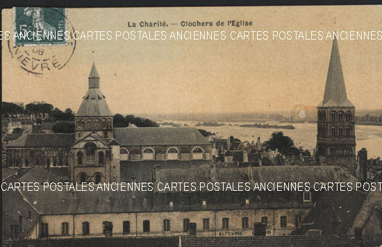 Cartes postales anciennes > CARTES POSTALES > carte postale ancienne > cartes-postales-ancienne.com Bourgogne franche comte Nievre La Charite Sur Loire