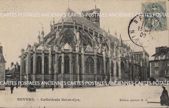 Cartes postales anciennes > CARTES POSTALES > carte postale ancienne > cartes-postales-ancienne.com Bourgogne franche comte Nievre Nevers