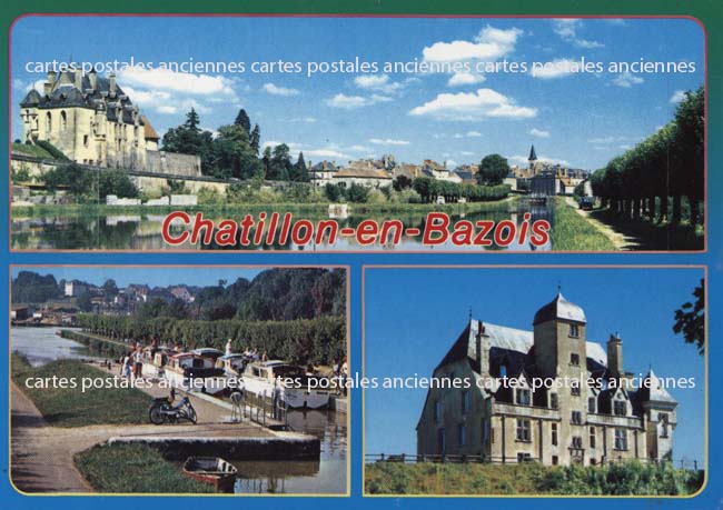 Cartes postales anciennes > CARTES POSTALES > carte postale ancienne > cartes-postales-ancienne.com Bourgogne franche comte Nievre Chatillon En Bazois