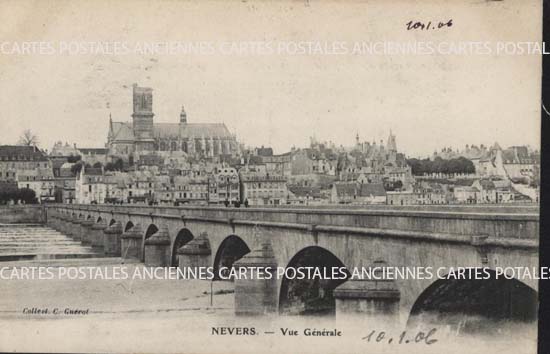 Cartes postales anciennes > CARTES POSTALES > carte postale ancienne > cartes-postales-ancienne.com Bourgogne franche comte Nievre Nevers