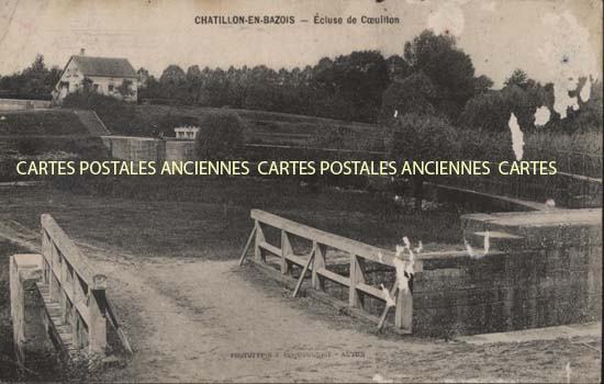 Cartes postales anciennes > CARTES POSTALES > carte postale ancienne > cartes-postales-ancienne.com Bourgogne franche comte Nievre Chatillon En Bazois